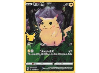 POKEMON Holo Rare Celebrations Pikachu