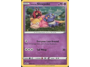 POKEMON Promo SWSH: Sword & Shield Promo Cards Galarian Slowpoke