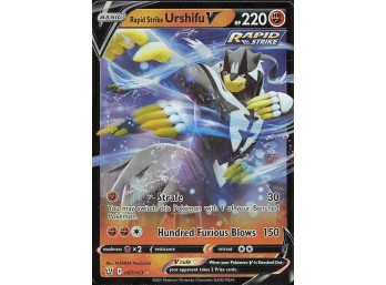 POKEMON Ultra Rare SWSH05: Battle Styles Rapid Strike Urshifu V
