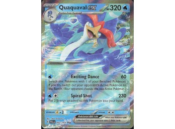 POKEMON SV02: Paldea Evolved Quaquaval Ex