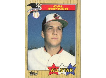 1987 Topps #609 Cal Ripken