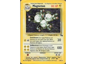 POKEMON Holo Rare Fossil Magneton (11)