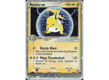 POKEMON Ultra Rare Sandstorm Raichu ex