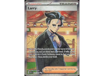 POKEMON Ultra Rare SV04: Paradox Rift Larry