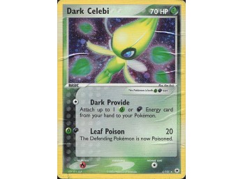 POKEMON Holo Rare Hidden Legends Dark Celebi