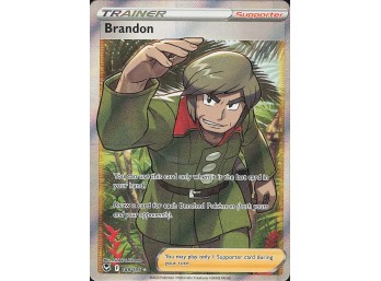POKEMON Ultra Rare SWSH12: Silver Tempest Brandon (Full Art)