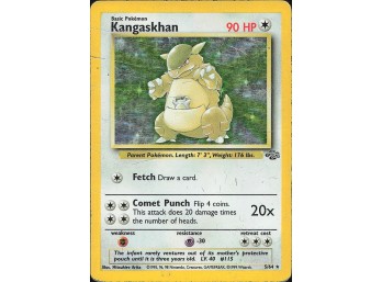 POKEMON Holo Rare Jungle Kangaskhan (5)
