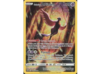 POKEMON Promo SWSH: Sword & Shield Promo Cards Galarian Articuno