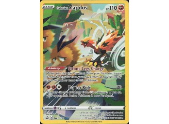 POKEMON Promo SWSH: Sword & Shield Promo Cards Galarian Zapdos