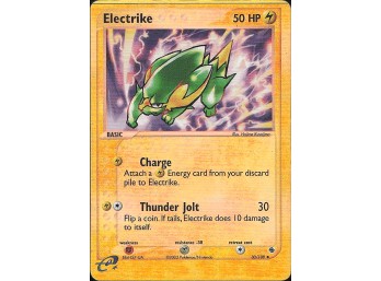 POKEMON Uncommon Ruby and Sapphire Electrike