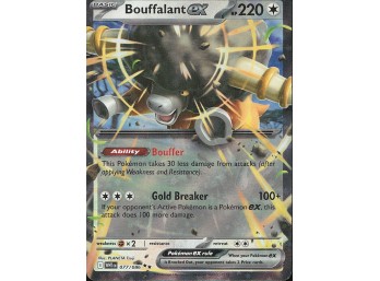 POKEMON SV: White Flare Bouffalant ex
