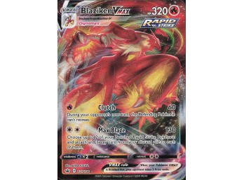 POKEMON Ultra Rare SWSH06: Chilling Reign Blaziken VMAX