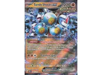 POKEMON SV04: Paradox Rift Sandy Shocks ex