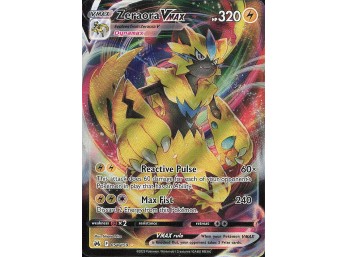 POKEMON Ultra Rare Crown Zenith Zeraora VMAX
