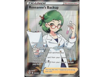 POKEMON Ultra Rare SWSH09: Brilliant Stars Roseanne's Backup (Full Art)