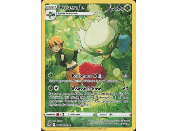 POKEMON Ultra Rare SWSH11: Lost Origin Trainer Gallery Roserade