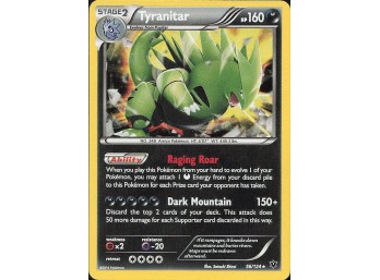 POKEMON Rare Stormfront Tyranitar