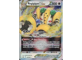 POKEMON Ultra Rare Crown Zenith Regigigas VSTAR