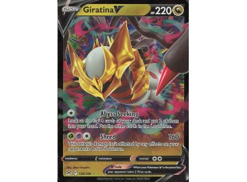 POKEMON Ultra Rare SWSH11: Lost Origin Giratina V