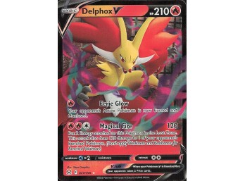POKEMON Ultra Rare SWSH11: Lost Origin Delphox V