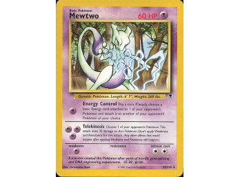 POKEMON Rare Legendary Collection Mewtwo