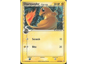POKEMON Common Crystal Guardians Charmander (Delta Species)