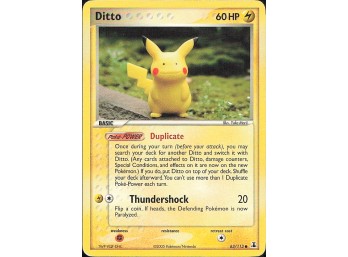 POKEMON Common Delta Species Ditto