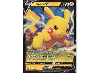 POKEMON Promo SWSH: Sword & Shield Promo Cards Pikachu V