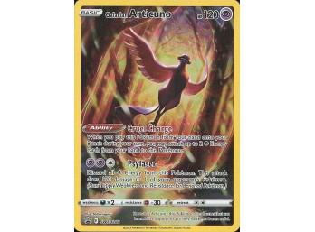POKEMON Promo SWSH: Sword & Shield Promo Cards Galarian Articuno
