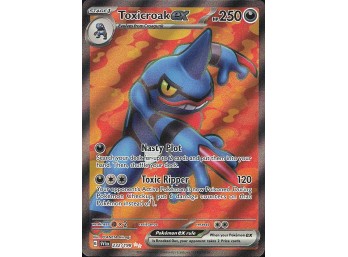 POKEMON Ultra Rare SV01: Scarlet & Violet Base Set Toxicroak ex