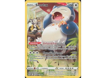 POKEMON Ultra Rare SWSH11: Lost Origin Trainer Gallery Snorlax