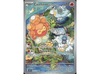 POKEMON SV08: Surging Sparks Castform Sunny Form