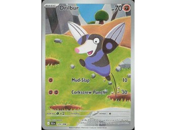 POKEMON SV: Black Bolt Drilbur