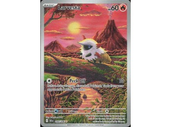 POKEMON SV: Black Bolt Larvesta