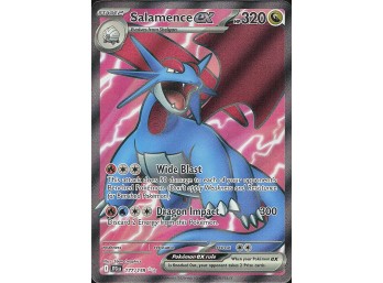 POKEMON Ultra Rare SV09: Journey Together Salamence ex