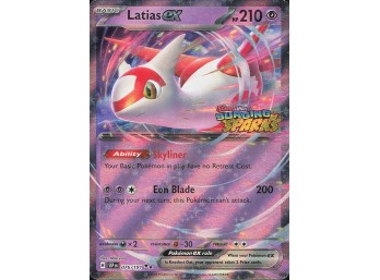 POKEMON STAMPED! SV08: Surging Sparks Latias ex