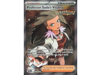 POKEMON Ultra Rare SV04: Paradox Rift Professor Sada's Vitality