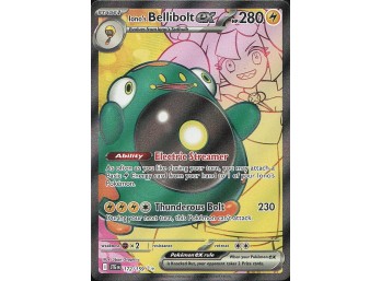 POKEMON Ultra Rare SV09: Journey Together Iono's Bellibolt ex