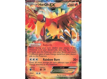POKEMON Ultra Rare Dragons Exalted Ho-Oh EX