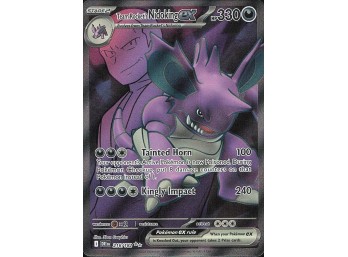 POKEMON Ultra Rare SV10: Destined Rivals Team Rocket's Nidoking ex