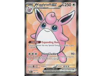 POKEMON Ultra Rare SV: Scarlet & Violet 151 Wigglytuff ex