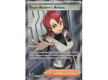 POKEMON Ultra Rare SV10: Destined Rivals Team Rocket's Ariana