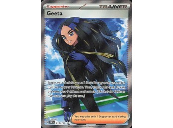 POKEMON Ultra Rare SV03: Obsidian Flames Geeta