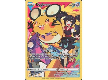 POKEMON Ultra Rare SWSH09: Brilliant Stars Trainer Gallery Dedenne