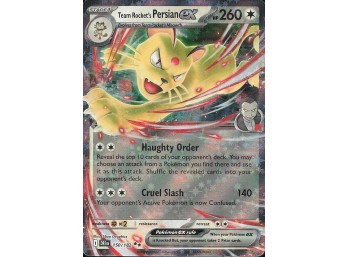 POKEMON SV10: Destined Rivals Team Rocket's Persian ex