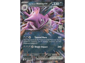 POKEMON SV10: Destined Rivals Team Rocket's Nidoking ex