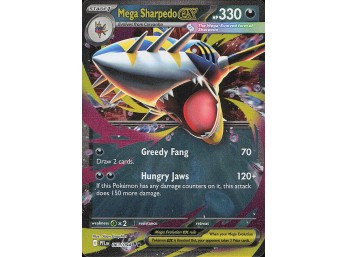 POKEMON ME02: Phantasmal Flames Mega Sharpedo ex