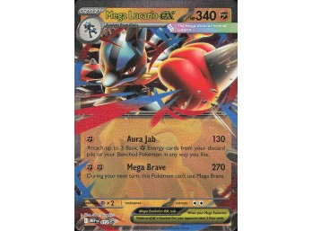 POKEMON Promo Mega Lucario ex