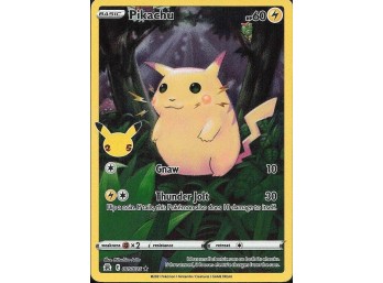 POKEMON Holo Rare Celebrations Pikachu