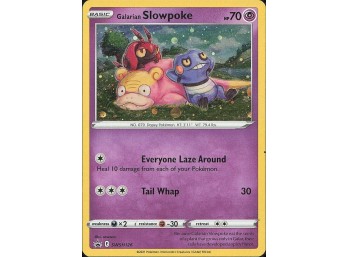 POKEMON Promo SWSH: Sword & Shield Promo Cards Galarian Slowpoke
